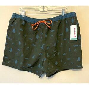 Marmot Juniper Springs Shorts Men's XL 5" Drawstring Swim Hike  Nori Forest